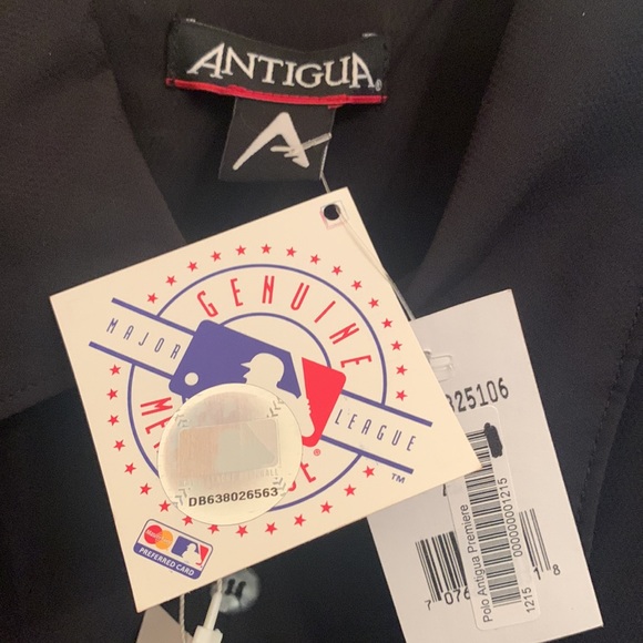 NWT Mens Black Antigua Tampa Bay Rays short sleeve Button Down Shirt Size XL - Picture 4 of 6